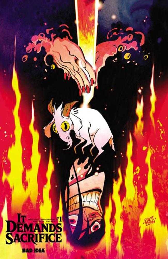 It Demands Sacrifice #1 (Of 4) Cover H 1:100 Brett Bean Variant