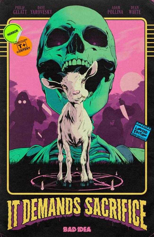 It Demands Sacrifice #1 (Of 4) Cover F Inc 1:20 Flops Retro Variant