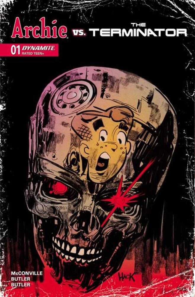 Archie vs The Terminator #1 Cover N Inc 1:15 Bjorn Barends Full Art Variant