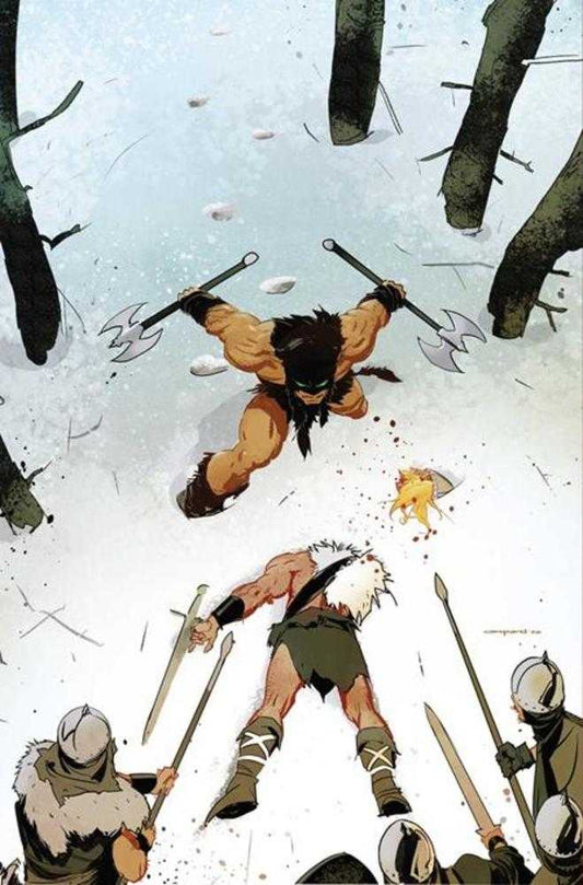 Fire And Ice Darkwolf #4 Cover H 1 in 10 Cary Nord Full Art Variant