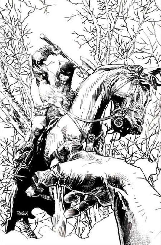 Fire And Ice Darkwolf #4 Cover O 1 in 10 Dan Panosian Line Art Full Art Variant