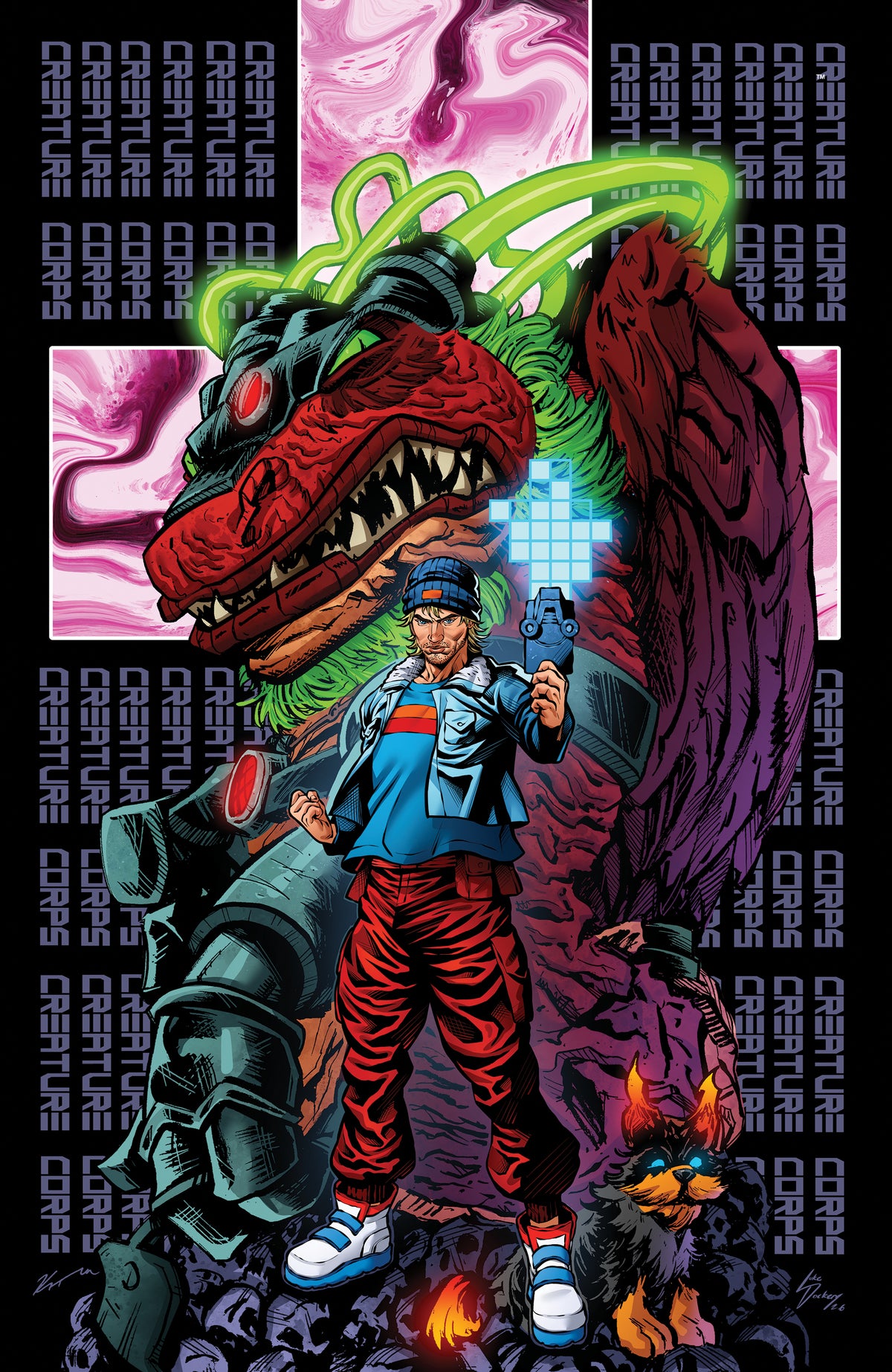 CREATURE CORPS #1 4TRESS EXCLUSIVE KEVIN TRAN & LUKE DOCKERY