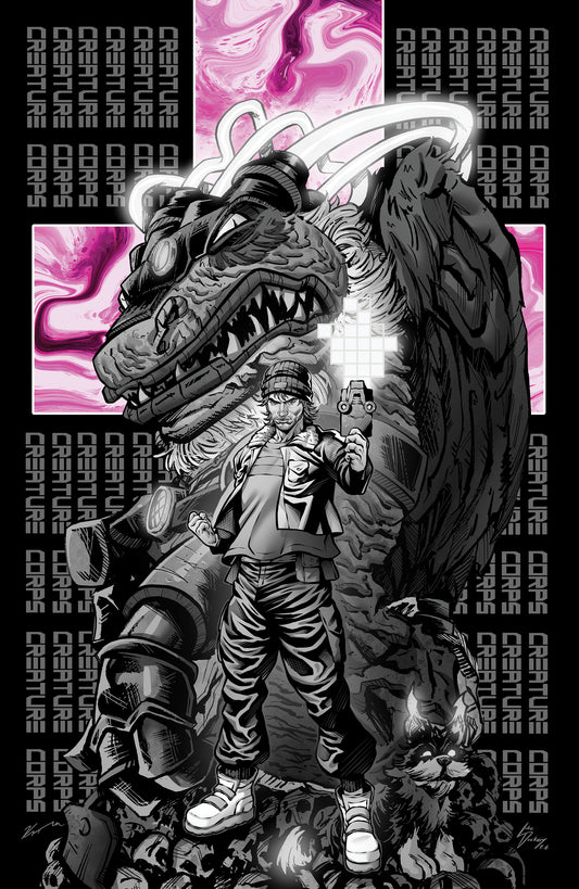 CREATURE CORPS #1 4TRESS EXCLUSIVE KEVIN TRAN & LUKE DOCKERY SECRET DROP