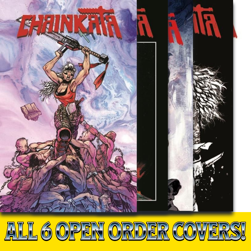 CHAINKATA #1 6 COMIC COVER BUNDLE