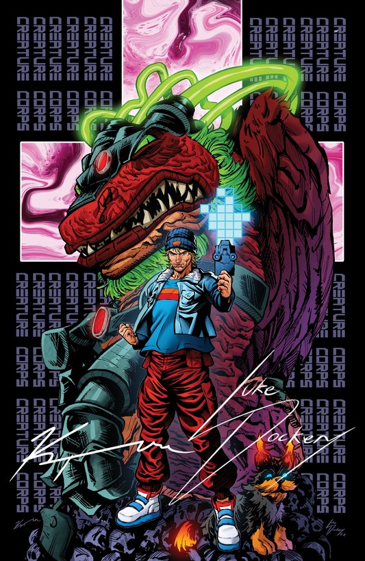 CREATURE CORPS #1 4TRESS EXCLUSIVE KEVIN TRAN & LUKE DOCKERY