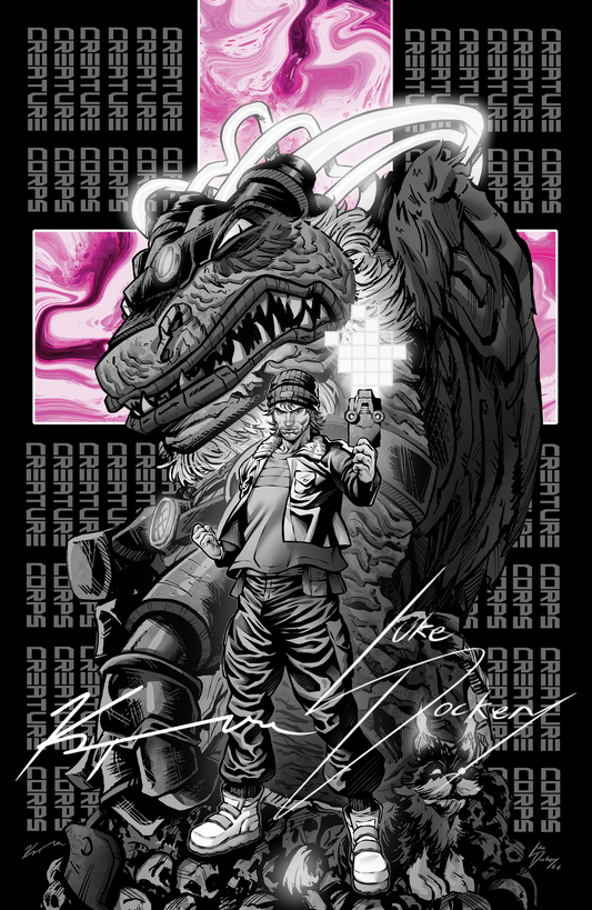 CREATURE CORPS #1 4TRESS EXCLUSIVE KEVIN TRAN & LUKE DOCKERY SECRET DROP