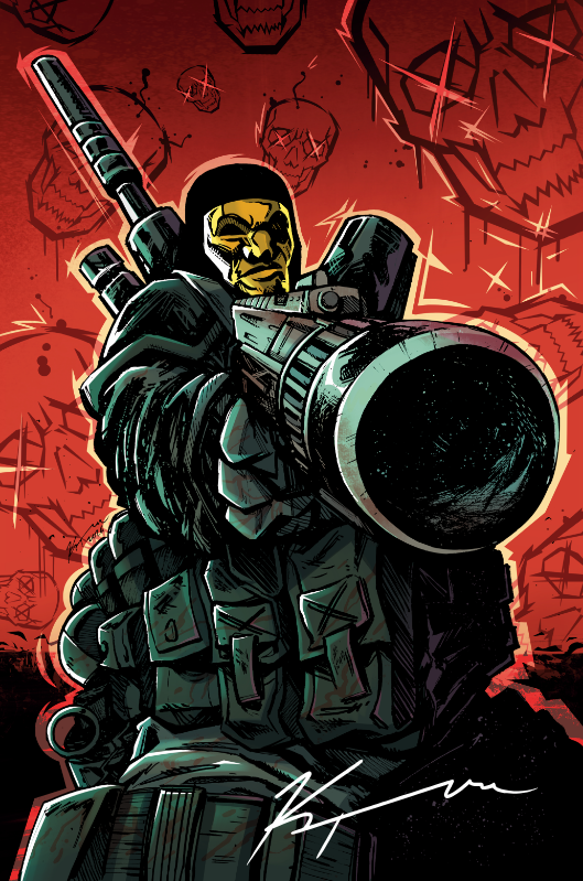 EXQUISITE CORPSES LONE GUNMAN #1 - 4TRESS KEVIN TRAN EXCLUSIVE PRESALE