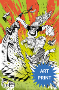 CHAINKATA #1 4TRESS EXCLUSIVE SECRET DROP 11x17 Art Print