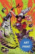 CHAINKATA #1 4TRESS EXCLUSIVE  11x17 Art Print