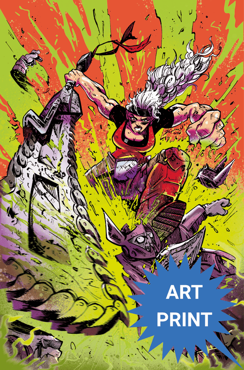 CHAINKATA 1 4TRESS EXCLUSIVE 11x17 Art Print - 4TRESS