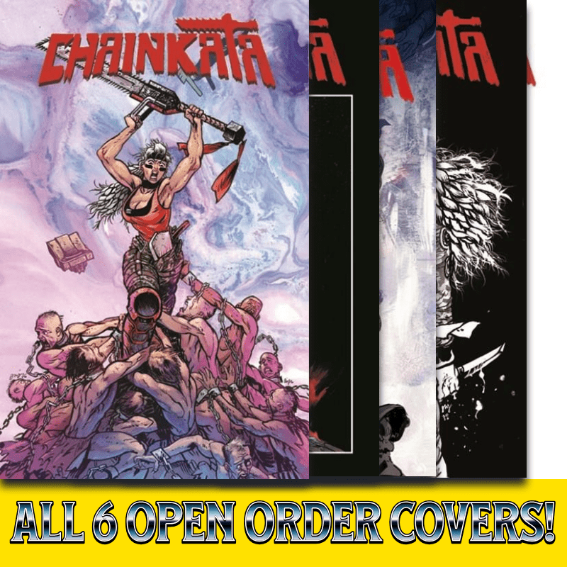 CHAINKATA 1 6 COMIC COVER BUNDLE - 4TRESS